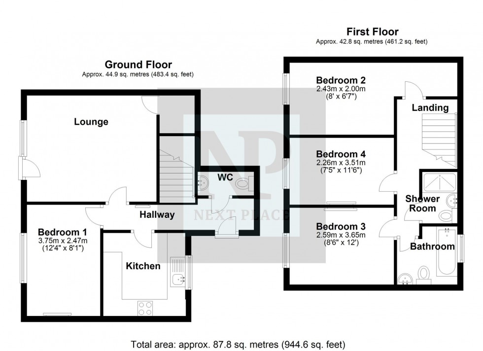 Floorplan for 37 Tarrant, Belgrave, B77