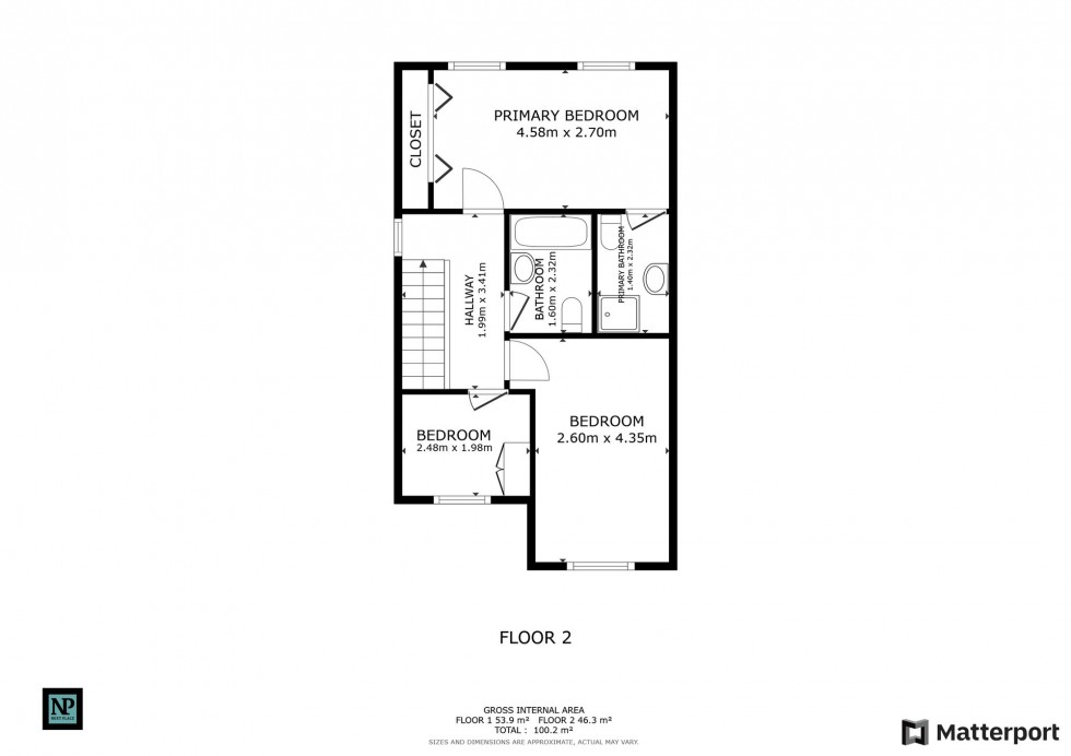 Floorplan for Kettlebrook Road, Tamworth, B77