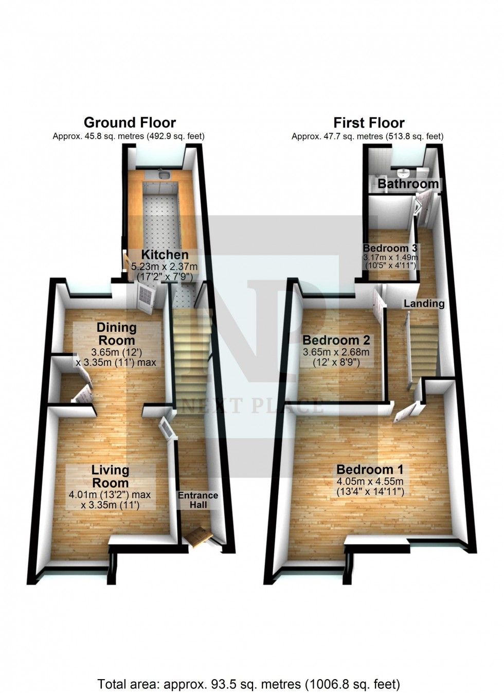 Floorplan for Blythe Street, Tamworth, B77